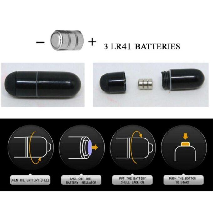PRETTY LOVE - FLIRTATION STANFORD PRETO DEDAL DE VIBRAO