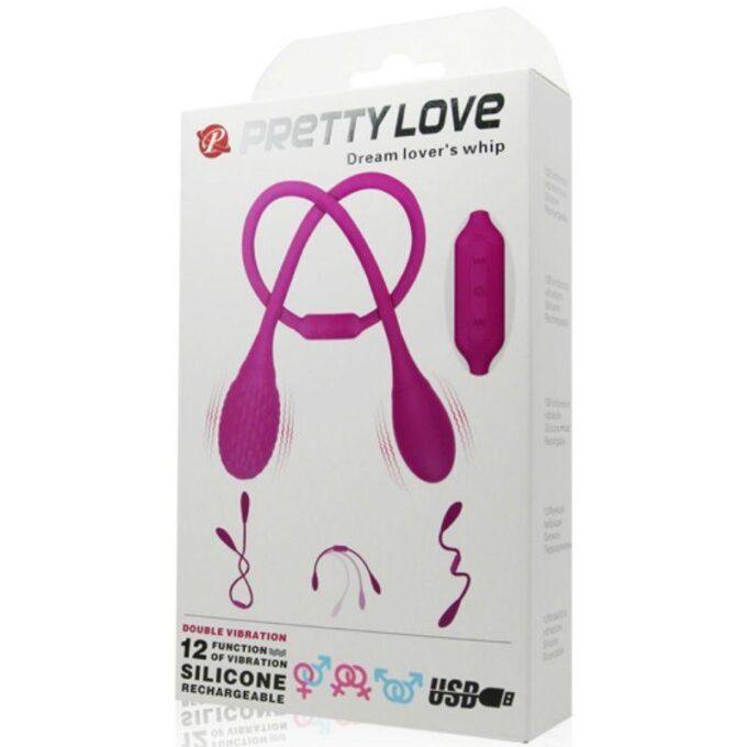 PRETTY LOVE - ESTIMULADOR UNISEXO DREAM LOVERS WHIP 2