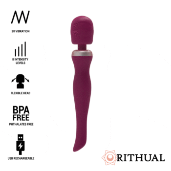 Rithual - Powerful Rechargeable Akasha Wand 2.0 Orchid