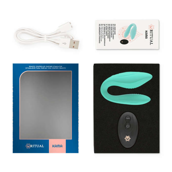 Rithual - Kama Remote Control For Couples Aqua