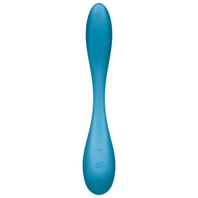 SATISFYER - MULTI VIBRADOR G-SPOT FLEX 5 AZUL
