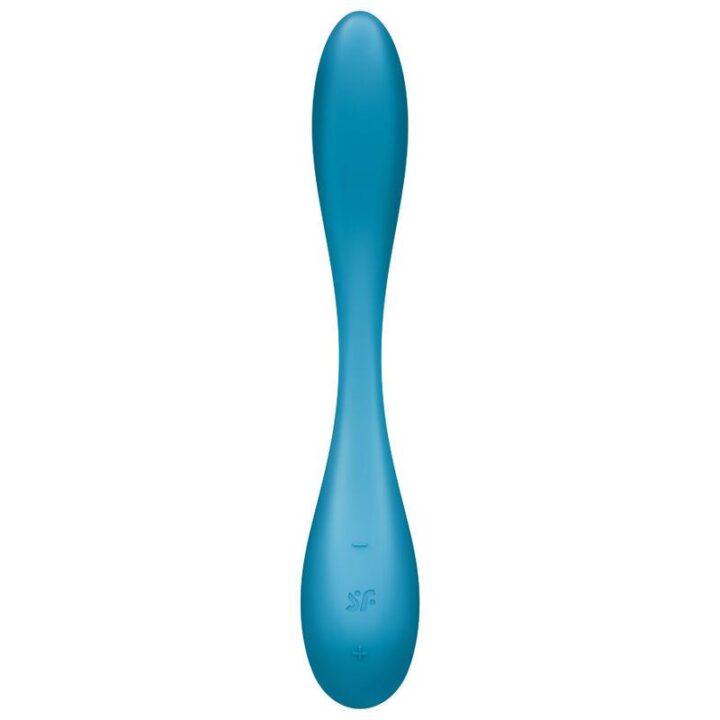 SATISFYER - MULTI VIBRADOR G-SPOT FLEX 5 AZUL