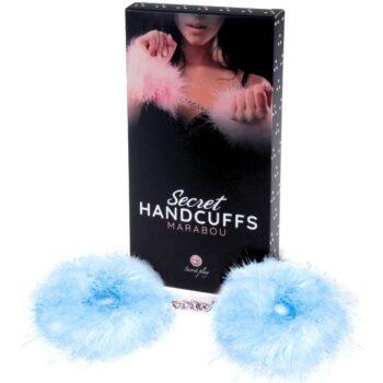 SECRETPLAY-100-FETISH-SECRETPLAY-BLUE-LIGHT-MARABOU-HANDCUFFS-1