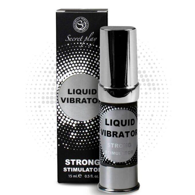 SECRETPLAY - LIQUID VIBRADOR ESTIMULADOR UNISEX FORTE 15 ML