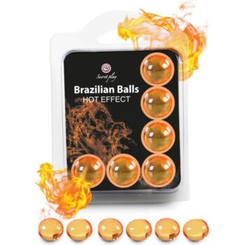 Secretplay - Set 6 Brazilian Balls Heat Effect