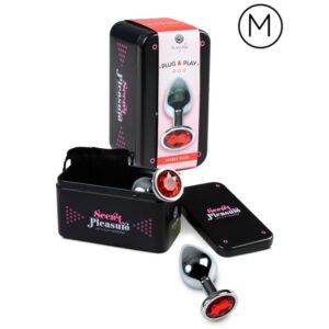 SECRETPLAY-TOYS-SECRETPLAY-ANAL-PLUG-RED-M-1