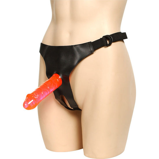 Seven Creations - Adjustable Harness With 2 Dildos