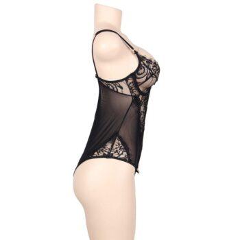 SUBBLIME-QUEEN-PLUS-SIZE-SUBBLIME-QUEEN-PLUS-FLORAL-LACE-AND-FRINGED-BLACK-TEDDY-1