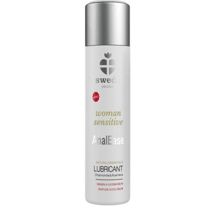 SWEDE - WOMAN SENSITIVE ANAL EASE À BASE DE ÁGUA 120 ML