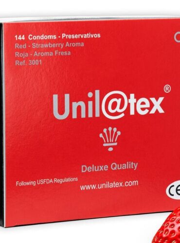 UNILATEX RED / STRAWBERRY PRESERVATIVES 144 UNITS