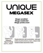 Uniq - Megasex Latex Free Sensitive Condoms 3 Units