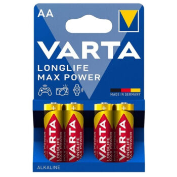 Varta - Max Power Alkaline Battery Aa Lr6 4 Unit