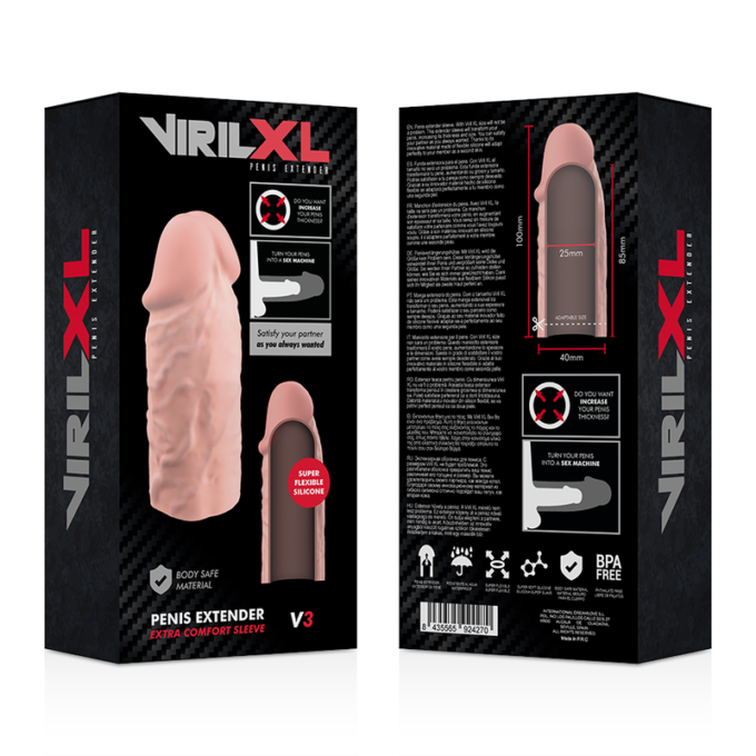 Virilxl - Liquid Silicone V3 Natural Penis Extension