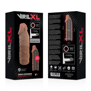 VIRILXL-VIRILXL-PENIS-EXTENDER-EXTRA-COMFORT-SLEEVE-V5-BROWN-1