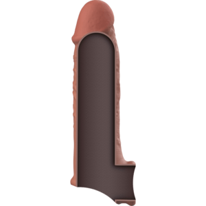 VIRILXL-VIRILXL-PENIS-EXTENDER-EXTRA-COMFORT-SLEEVE-V9-BROWN-1