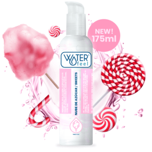 WATERFEEL - LUBRIFICANTE NUVEM DE AÇÚCAR 175 ML