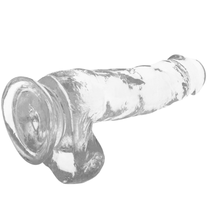 X Ray - Clear Cock With Balls 18.5 Cm -o- 3.8 Cm