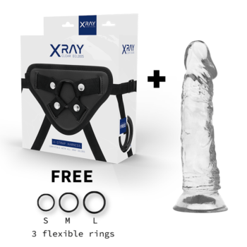 X-RAY-XRAY-HARNESS-CLEAR-COCK-19CM-X-4CM-1