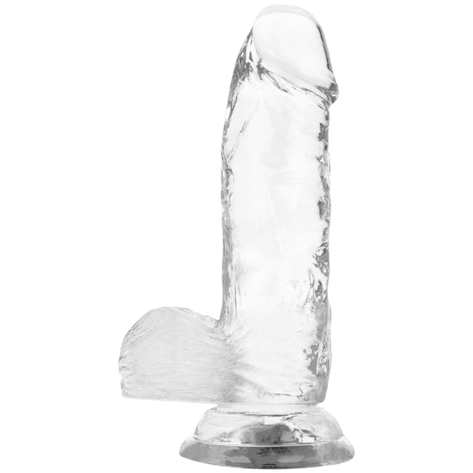 X Ray - Harness + Clear Cock With Balls 15.5 Cm -o- 3.5 Cm