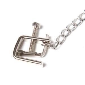 OHMAMA-FETISH-OHMAMA-FETISH-METALLIC-SCREW-NIPPLE-CLAMPS-AND-CHAIN-1