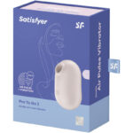Satisfyer - Pro To Go 2 Double Air Pulse Stimulator & Vibrator Beige
