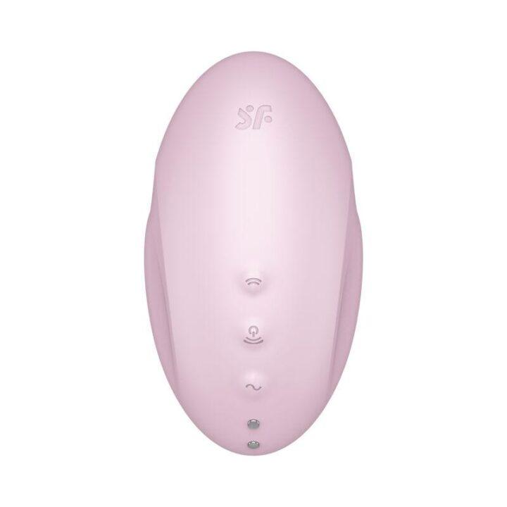 SATISFYER - ESTIMULADOR E VIBRADOR DE PULSO DE AR VULVA LOVER 3 ROSA