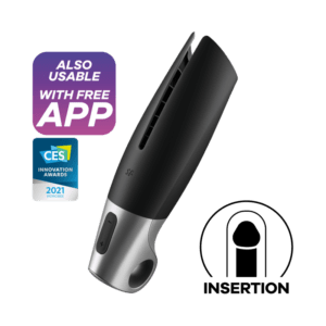 SATISFYER - MASTURBADOR POWER PRETO