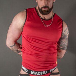 MACHO - T-SHIRT VERMELHA L/XL