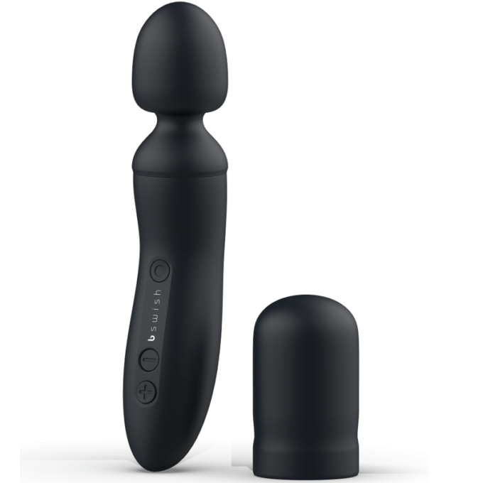 B Swish - Bthrilled Vibrator Wand Premium Black