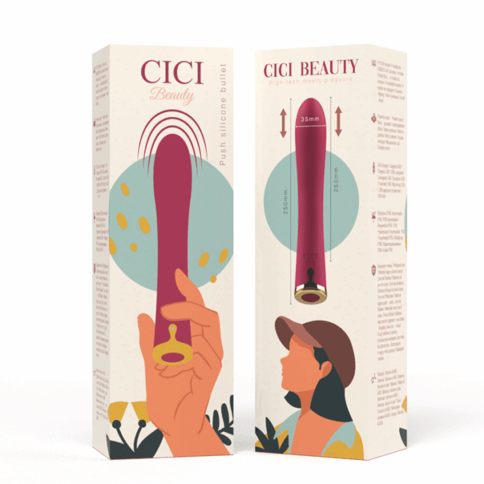 CICI BEAUTY - PREMIUM SILICONE PUSH BULLET