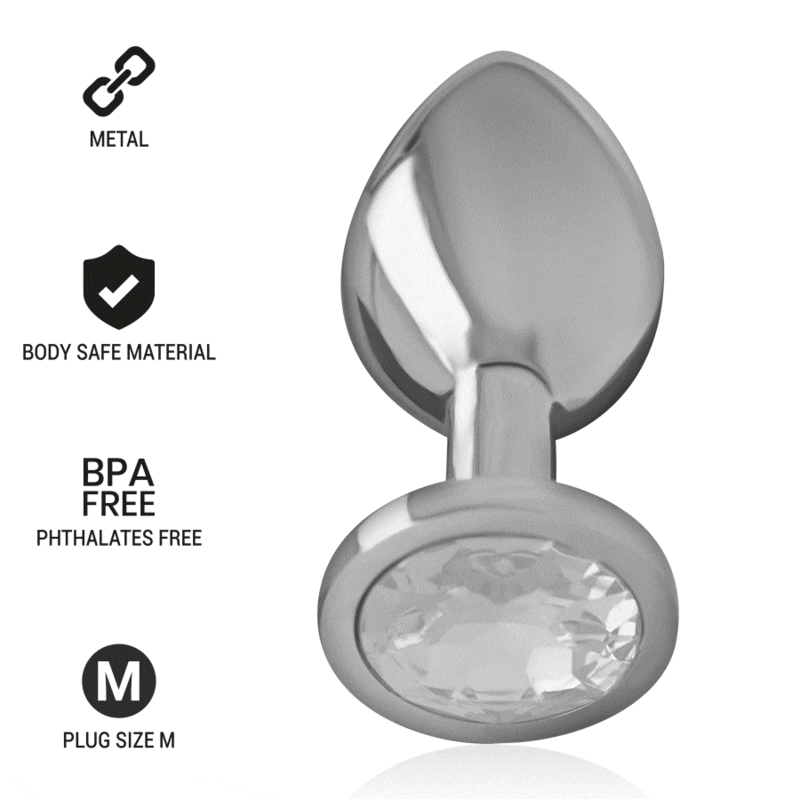 INTENSE-ANAL-TOYS-INTENSE-ANAL-PLUG-METAL-SILVER-SIZE-M-1