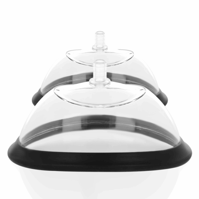 INTENSE - BOMBA VAGINAL MANUAL COM DOIS COPOS INTERCAMBIÁVEIS