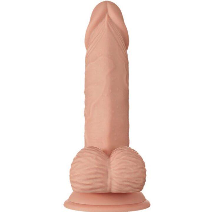 BAILE - ENCONTRO LINDO ZEBULON DILDO FLEXÍVEL REALISTA 19,4 CM NATURAL