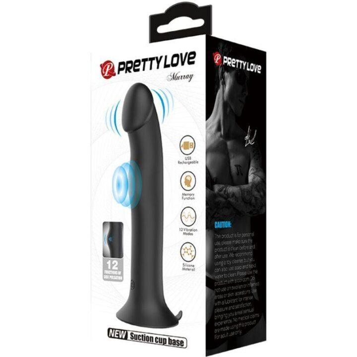 PRETTY LOVE - MURRAY BLACK VIBRADOR E SUCÇÃO CLITÓRICA