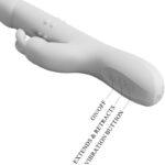 PRETTY LOVE - VIBRADOR REESE COM ROTAO DE PRATA