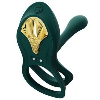 ZALO-ZOLO-BAYEK-VIBRATING-COUPLES-RING-GREEN-1