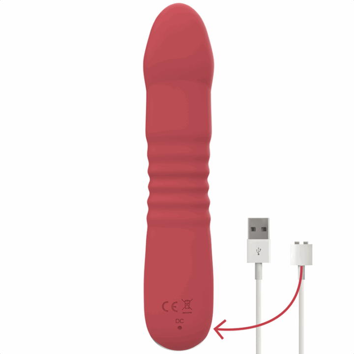 INTENSE - JUNI UP & DOWN 10 VIBRAÕES VERMELHAS