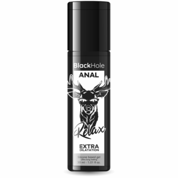 BLACK HOLE - GEL BASE DE SILICONE DILATAÇÃO ANAL 30 ML