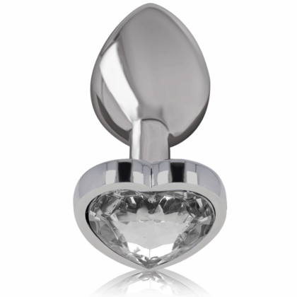 INTENSE-ANAL-TOYS-INTENSE-METAL-ALUMINUM-ANAL-PLUG-HEART-WHITE-SIZE-S-1