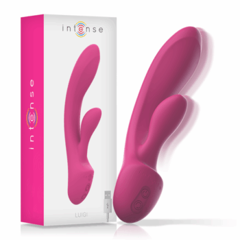 INTENSE-FUN-INTENSE-LUIGI-VIBRATOR-RABBIT-SILICONE-PINK-1