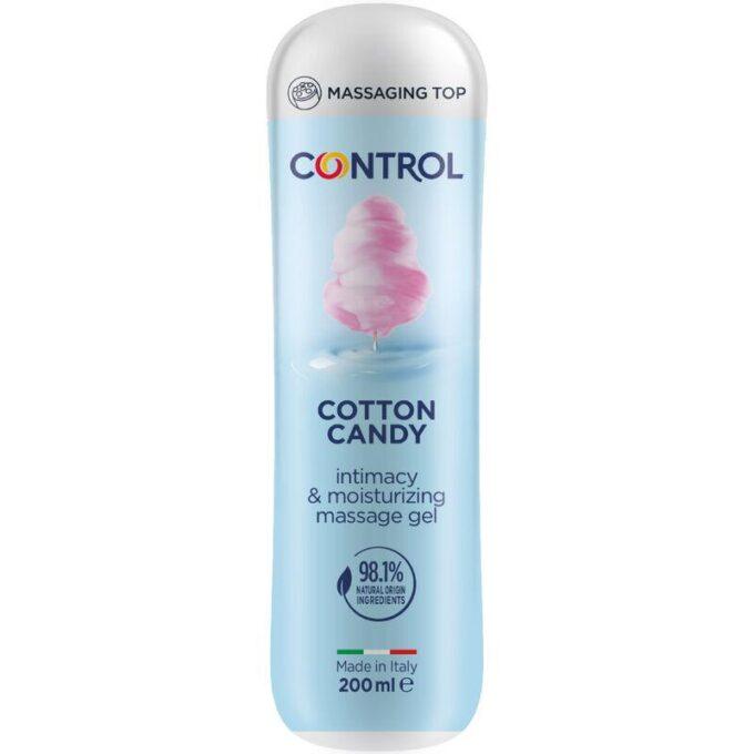 CONTROL - GEL DE MASSAGEM ALGODO DOCE 3 EM 1 200 ML