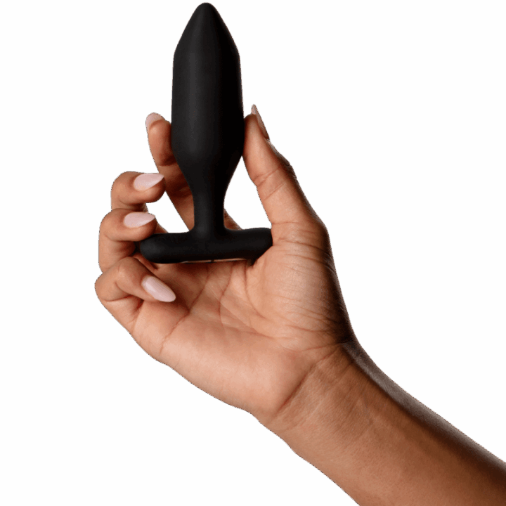 JE JOUE - VIBRADOR ANAL PLUG ONYX PRETO