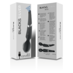 Black&silver - Beck Rechargeable Silicone Massager And Suction Black