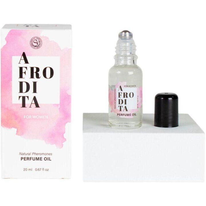 SECRETPLAY - AFRODIS PERFUME EM ÓLEO COM FEROMÔNIOS PARA MULHERES 20 ML