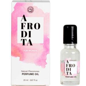 SECRETPLAY - AFRODIS PERFUME EM ÓLEO COM FEROMÔNIOS PARA MULHERES 20 ML