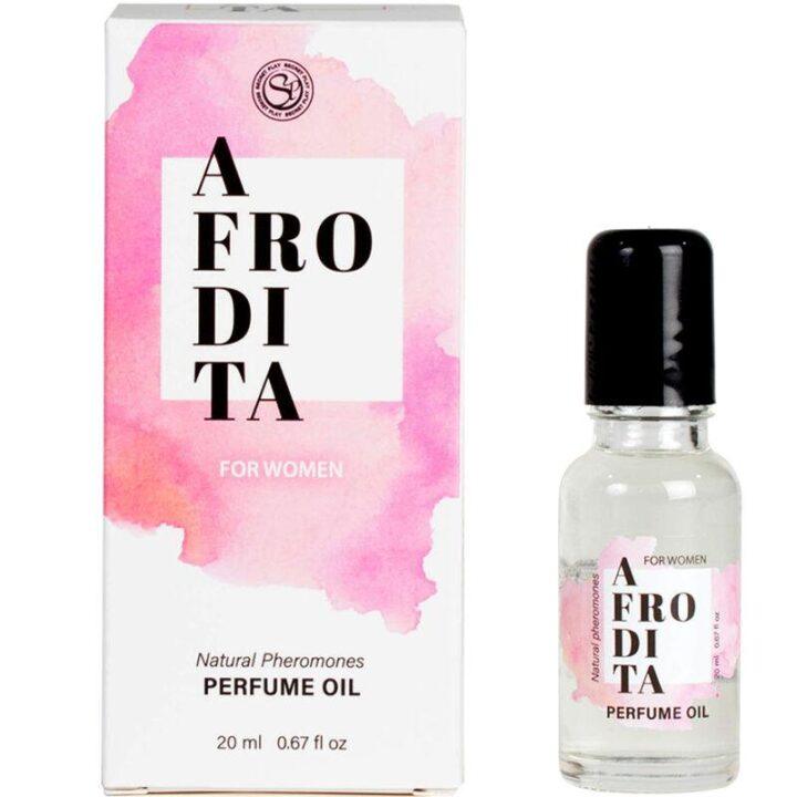 SECRETPLAY - AFRODIS PERFUME EM ÓLEO COM FEROMÔNIOS PARA MULHERES 20 ML