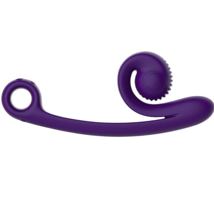 SNAIL VIBE - VIBRADOR CURVO ROXO