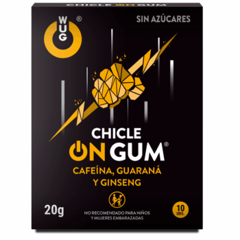 GINSENG AND GUARANA GUM 10 UNITS