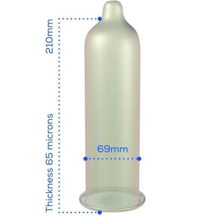 PASANTE - SACO TAMANHO PRESERVATIVOS SUPER KING 144 UNIDADES