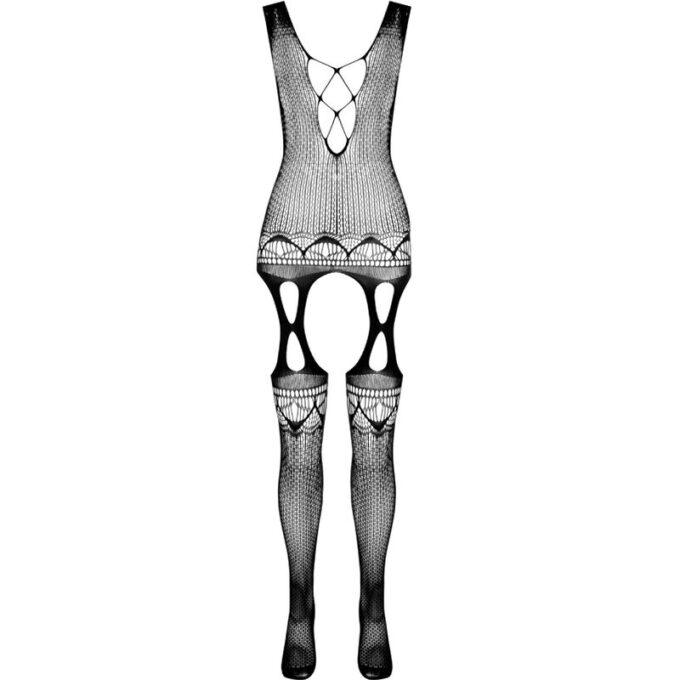 Passion - Bs099 Black Bodystocking One Size